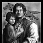Bran Stark and Hodor